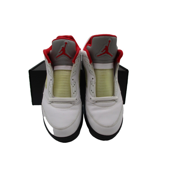 SAMPLE Nike Air Jordan 5 Low Golf Cleats Retro Fire Red Men Sz 9 CU4523-100 1A7 - Picture 3 of 16